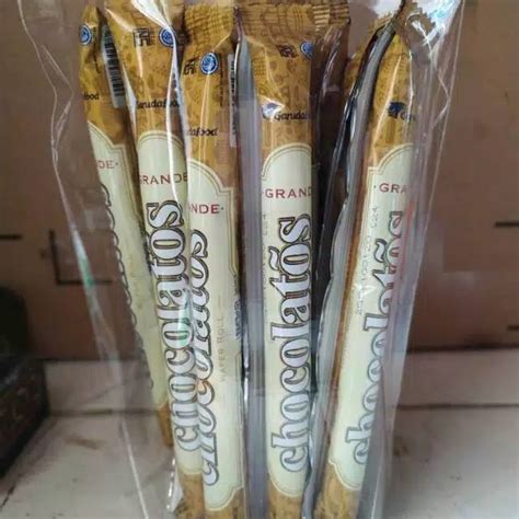 Jual Chocolatos Wafer Roll Repack Isi 15 Coklat Shopee Indonesia