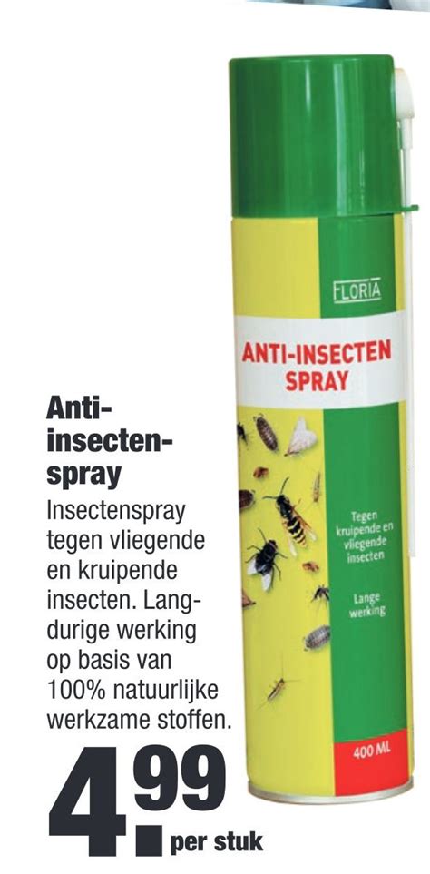 Anti Insecten Spray Aanbieding Bij Aldi