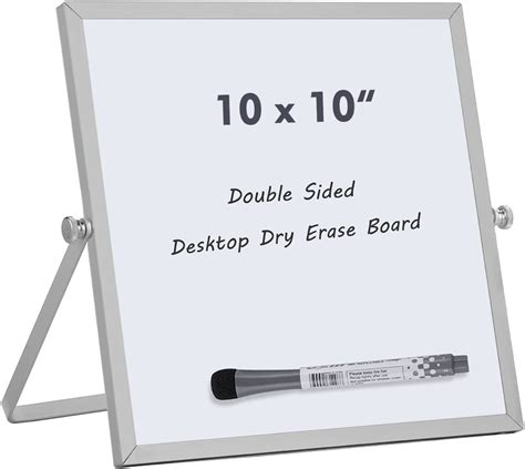 Amazon Small White Board 10x10 Inch Aelfox Magnetic Small Dry