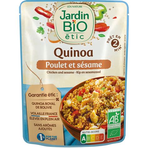 Jardin Bio Etic Quinoa Poulet Et S Same En Poche Fabriqu En France