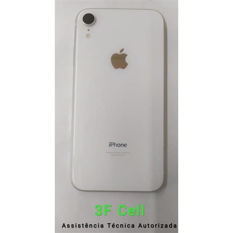 Carcaça Completa IPhone XR Branca Original Shopee Brasil