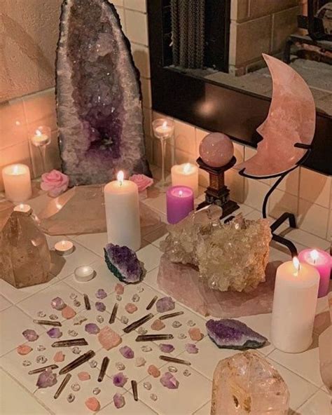 Witchy Dekor Crystals And Gemstones Stones And Crystals My Moon Sign Deco Zen Crystal Vibes