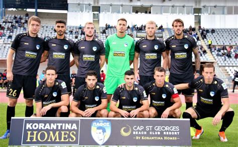 Proud Sponsor Of Pafos Fc Cyprus Developers Korantina Homes