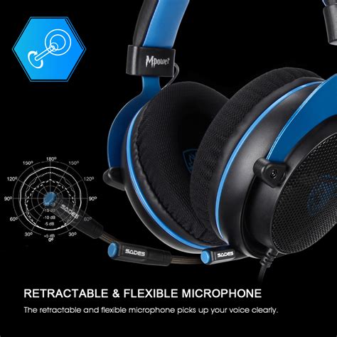 Buy The Sades M Power Gaming Headset Multi Platform Compatibility