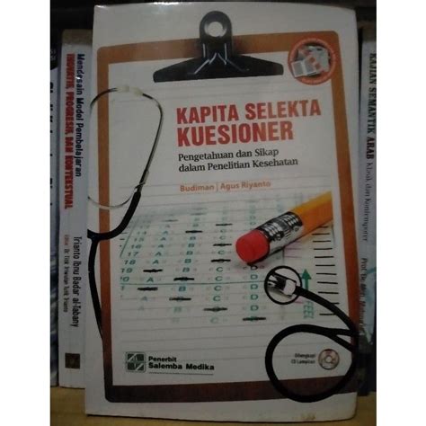 Jual Kapita Selekta Kuesioner Pengetahuan Dan Sikap Dalam Penelitian