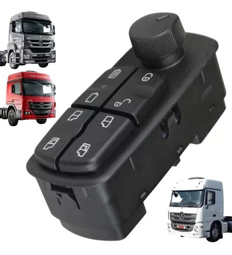 Conjunto De Botões Do Vidro Elétrico Mb Actros Atego Axor