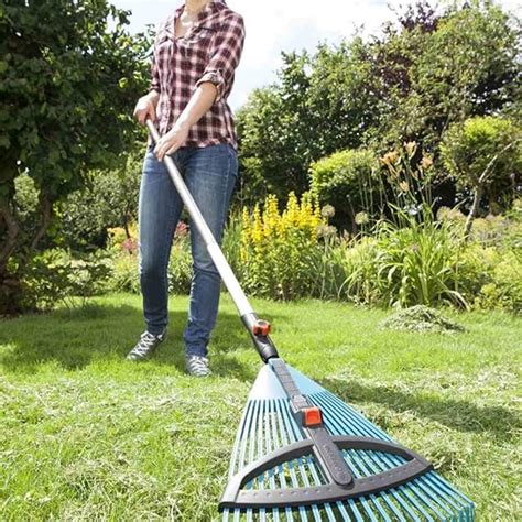 Gardena Combisystem Kunststoff Verstellbesen Aktion Laubbesen Mit