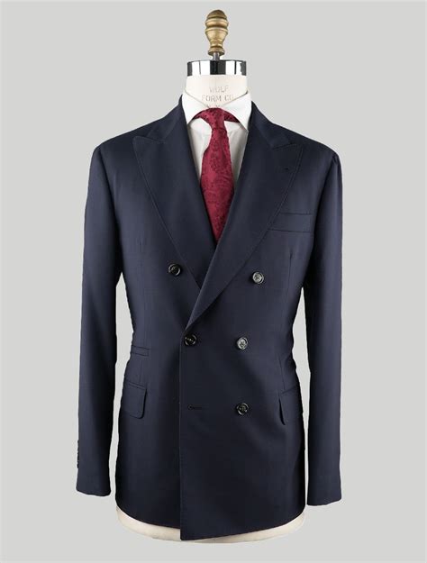 Brunello Cucinelli Dark Blue Virgin Wool Suit In Mens Fashion