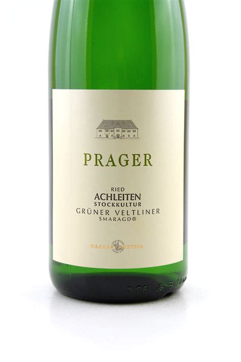 Grüner Veltliner Smaragd Ried Achleiten Stockkultur 2018 Prager Win