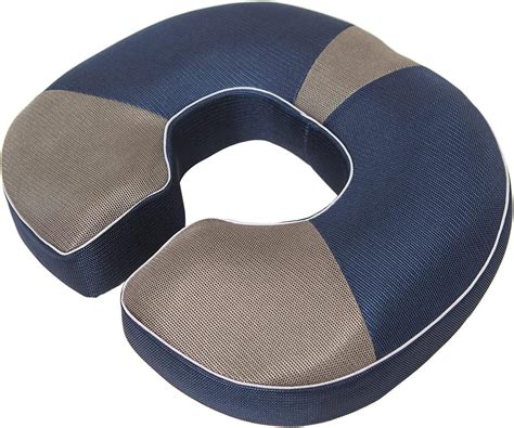 Gluckluz Memory Foam Seat Cushion Massage Donut Pillow Anti Hemorrhoids