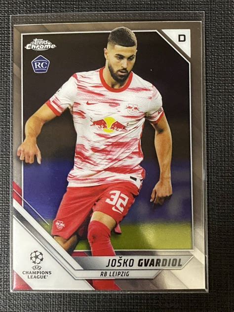 【目立った傷や汚れなし】2021 22 Topps Chrome Uefa Champions League Josko Gvardiol