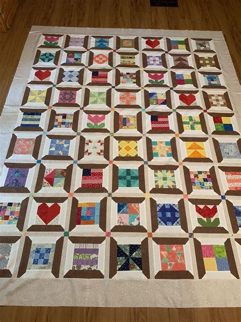 Quilt Along With Pat Sloan Just Finished Sew Scrappy Spools By Lori