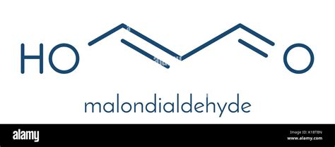 Malondialdehyde Mda Enol Form Molecule Marker Of Oxidative Stress