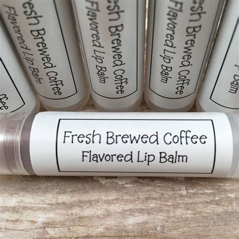 Fresh Brewed Coffee Flavored Lip Balm Moisturizing Chapstick Etsy