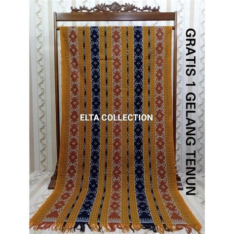 Jual Kain Tenun Ikat Blanket Motive Maumere Di Lapak Elta Collection