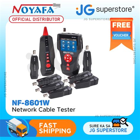 Noyafa Nf 8601w Lan Network Length Cable Tester Lcd Phone Telephone