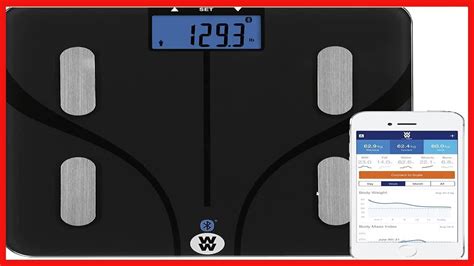 Great Product WW Scales By Conair Bluetooth Body Analysis Bathroom