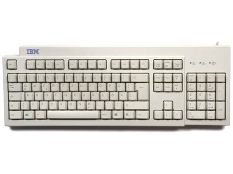 Ibm German Qwertz Keyboard Beige Ps2 Ibm Ger The Keyboard Company