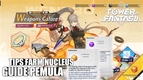 Tower Of Fantasy Guide Pemula Farm Neclues Buat Gacha Eksplorasi Guide