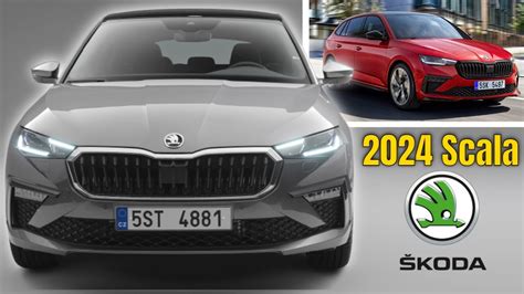 Skoda Scala Facelift Revealed Youtube