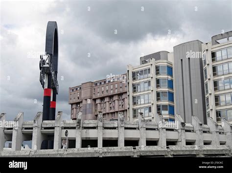 Multi Storey Car Park Top Of Access Ramp To Multi Storey Car Park Palacio Of Espaces D’abraxas