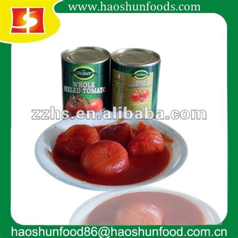 Canned Peeled Cherry Tomatochina Price Supplier 21food