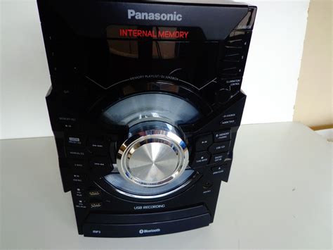 Caixa De Som Panasonic Cd Stereo System Modelo Sc Akx W Mercado Livre