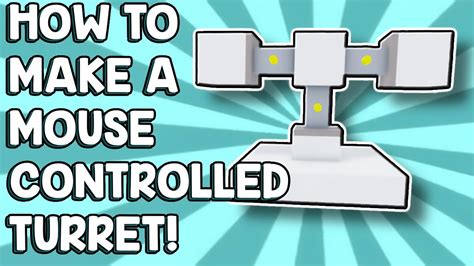 HOW TO MAKE A MOUSE CONTROLLED TURRET IN PLANE CRAZY 2023 YouTube