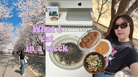 Vlog 식단 브이로그 평일이라도 나름 건강한 식단 만들어먹기 😋 주말먹방 후 반성 What I Eat In A Week Youtube