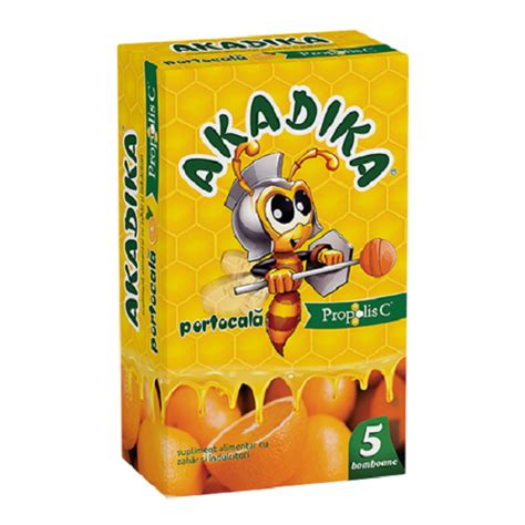 Akadika Propolis C Cu Aroma De Portocale Acadele Fiterm Bebe Tei