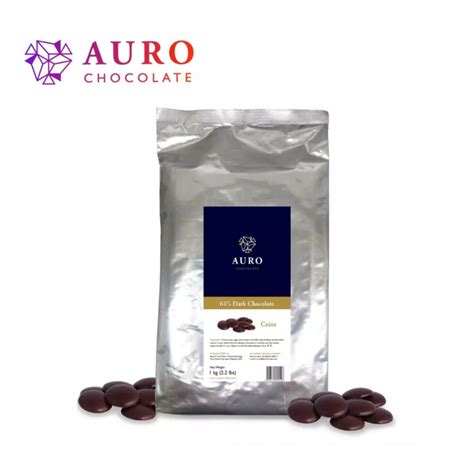 AURO 64% DARK CHOCOLATE COINS COUVERTURE - Gabrielle's Meat and Poultry