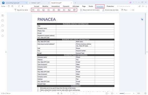 Cr Er Des Formulaires Pdf Remplissable En Tapes