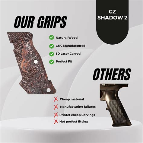 Cz Shadow 2 Grips Wooden Grips Gun Grips