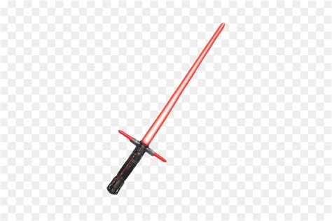 Kylo Ren Red Lightsaber Transparent Png - Red Lightsaber PNG - FlyClipart