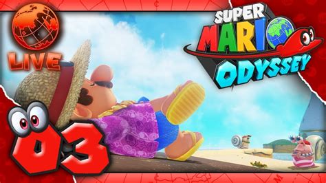 Super Mario Odyssey Part 3 LIVE YouTube