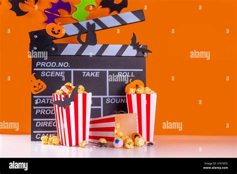 Horror Movie Series Night Halloween Cinema Party With Trick Or