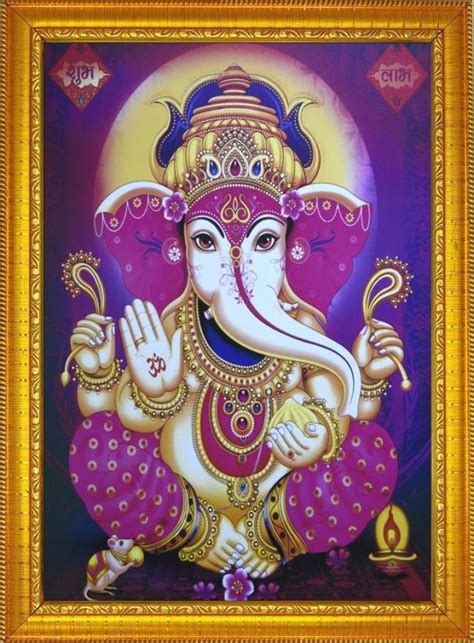 Ganesh Ji Religious Frame Price In India Buy Ganesh Ji Religious