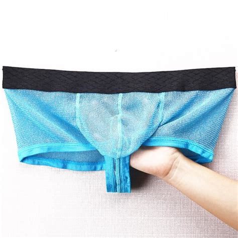 Boxer Shorty Boxers Transparents Pour Hommes Cale Ons Transparents Sous