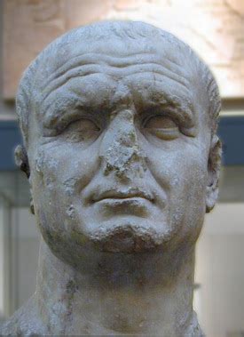 Bust Of Vespasian British Museum