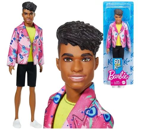 Boneco Ken Negro Original Comemoracao Anos Mattel Grb