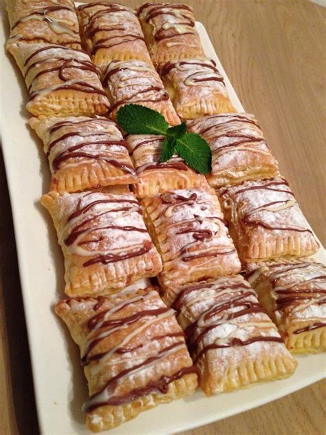 Bladerdeeg Gebakjes Met Banketbakkersroom Ramadanrecepten Nl