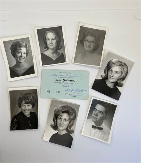 Vintage High School Portraits Vintage Class Photos Vintage 1960's ...