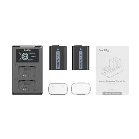 Smallrig Np Fw Camera Battery And Charger Kit