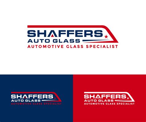 Modern Bold Logo Design For Shaffers Auto Glass Automotive Glass