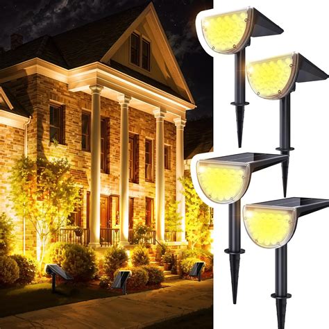 Roshwey Solar Spot Lights Outdoor Lm Waterproof Landscape