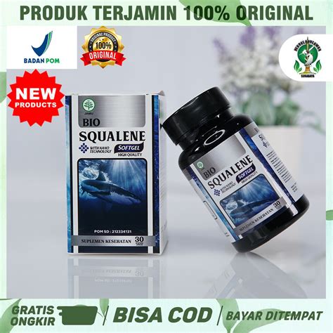 Jual Bio Squalene Softgel Herbal Ekstrak Minyak Hati Ikan Hiu Untuk