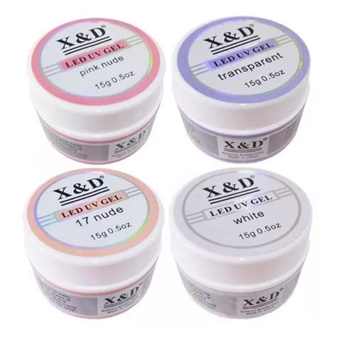 Kit Gel X D G Led Uv Gel Para Unhas Xd Profissional Acrigel