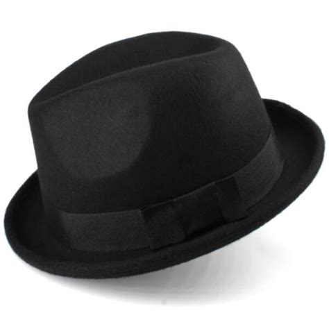 Men's Wool Homburg Hat - Visible Variety