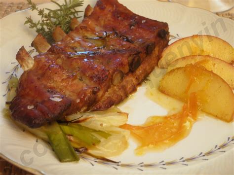 Cocina Con Quenyin Costillar De Cerdo A La Naranja