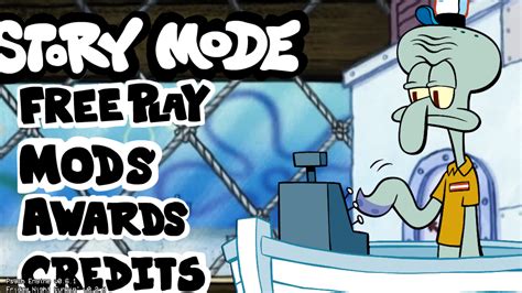 Friday Night Funkin Vs Squidward Version Friday Night Funkin Mods